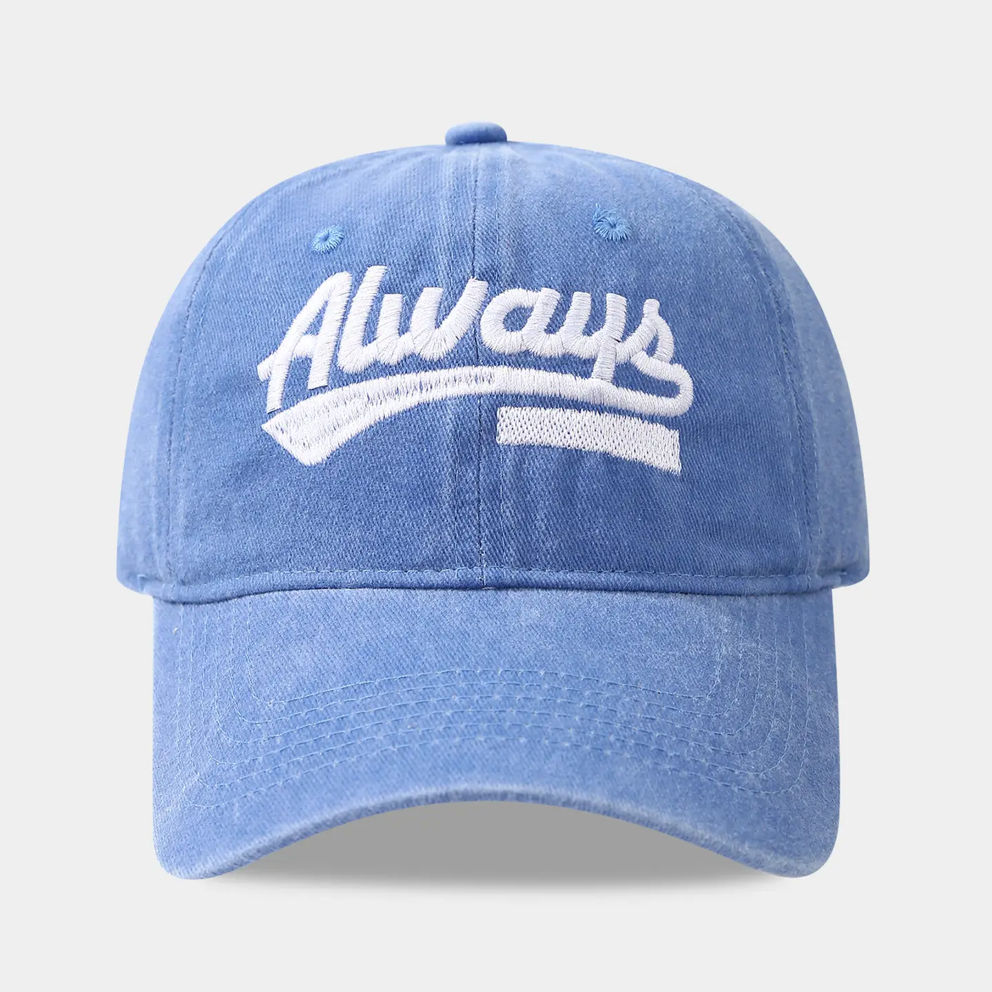 Pink Vintage Embroidered Baseball Cap for Men Women - Image 3
