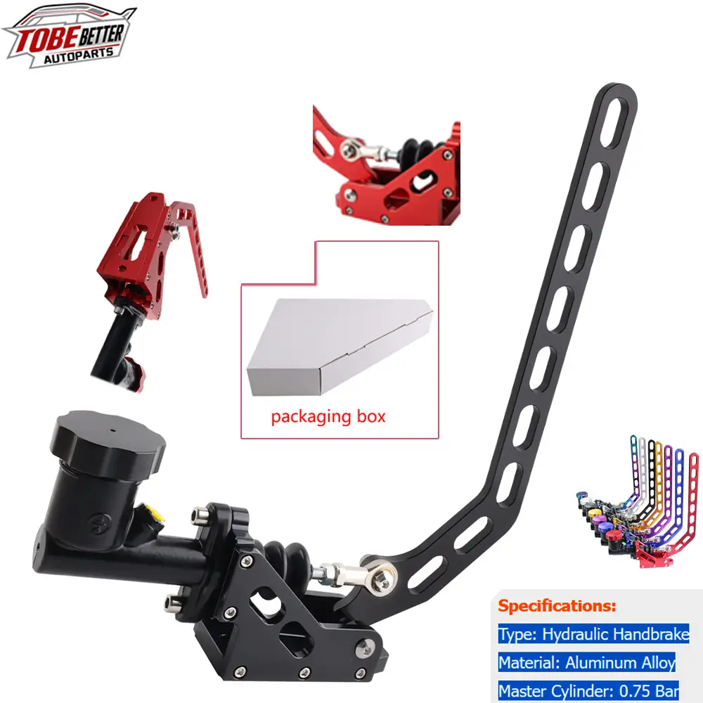 Red Racing Handbrake with Hydraulic Pot & Aluminum Body