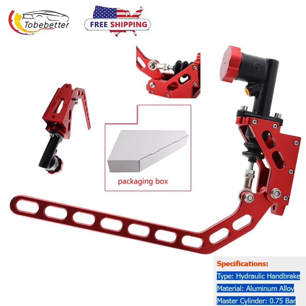 Red Racing Handbrake with Hydraulic Pot & Aluminum Body — feature 27