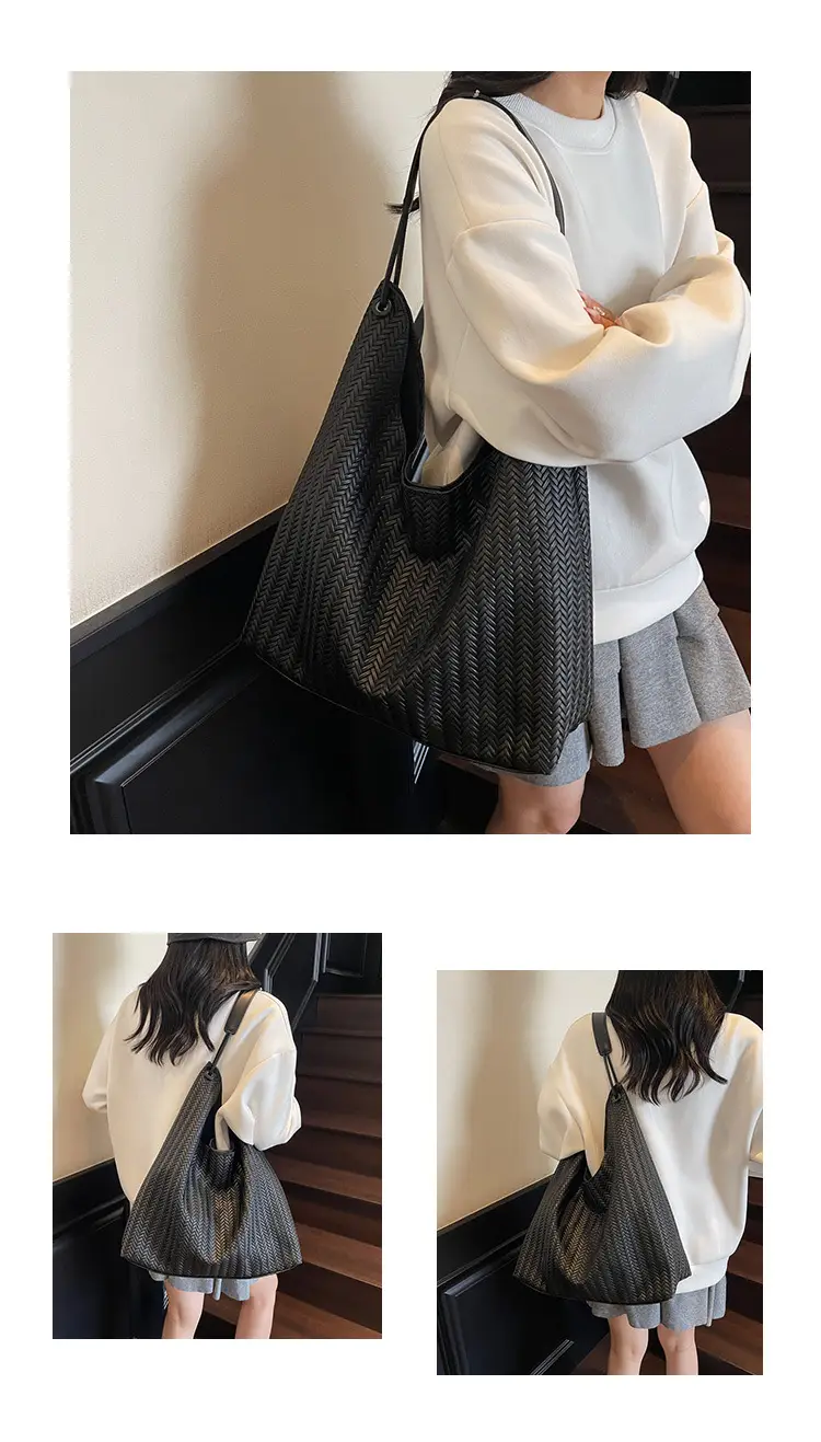 Women's Retro Brown Textured Shoulder Bag 2025 — feature 24