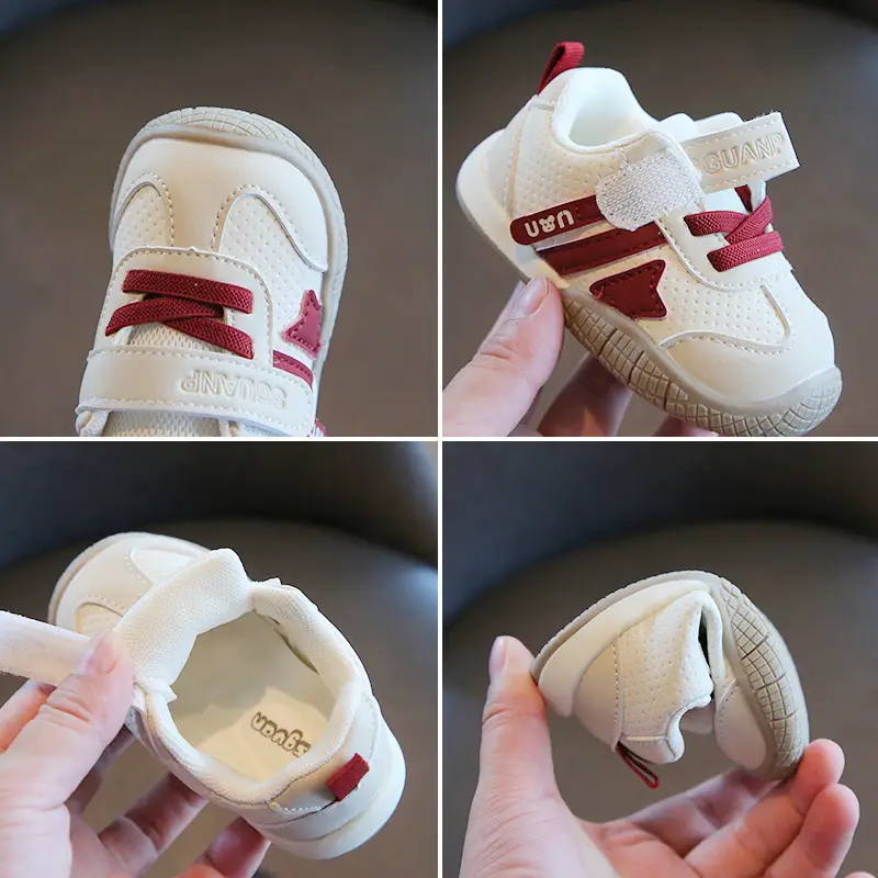 Autumn New Baby Toddler Shoes Soft Sole Leather