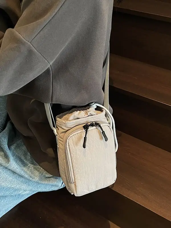 Women's Mini Crossbody Bag with Water Bottle & Umbrella - Image 7