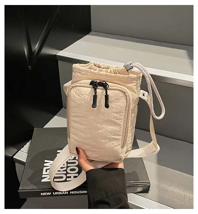 Women's Mini Crossbody Bag with Water Bottle & Umbrella — feature 2