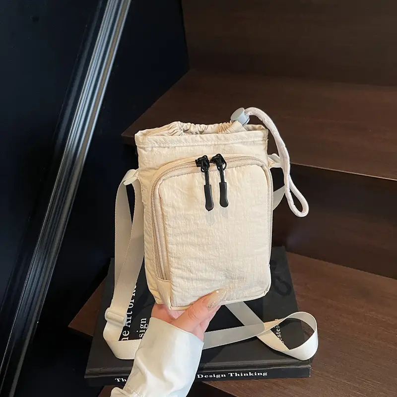 Women's Mini Crossbody Bag with Water Bottle & Umbrella - Image 2