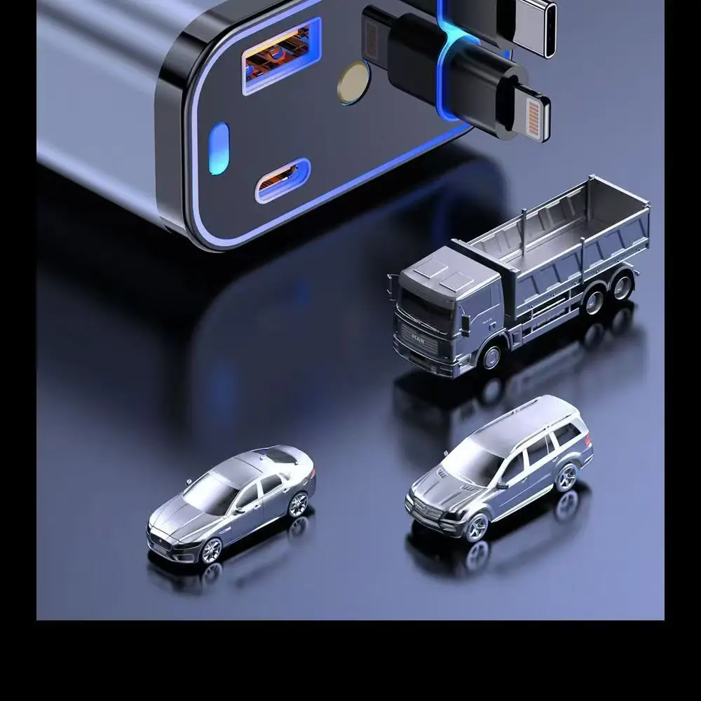 Car Charger with Laser Light & Retractable Cable — feature 25