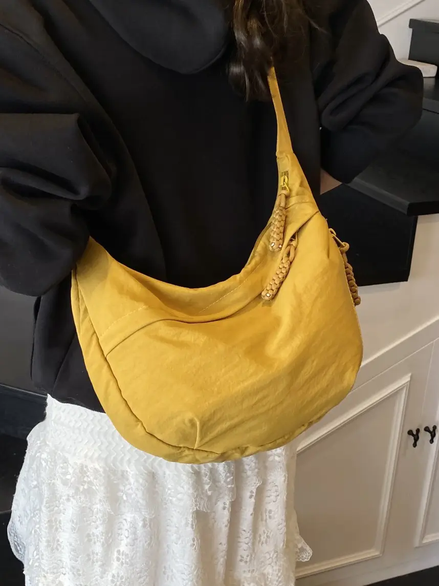 Nylon Crossbody Bag Large Capacity Japanese Style - Image 10