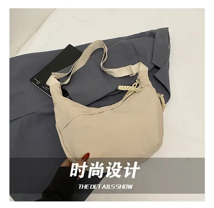 Nylon Crossbody Bag Large Capacity Japanese Style — feature 16
