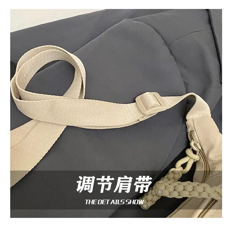 Nylon Crossbody Bag Large Capacity Japanese Style — feature 17