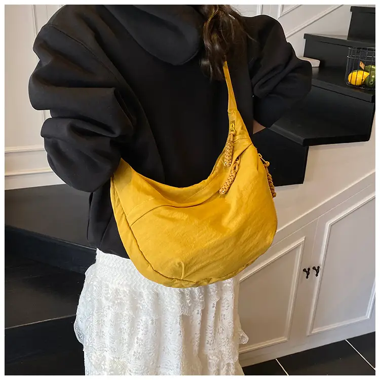 Nylon Crossbody Bag Large Capacity Japanese Style — feature 27