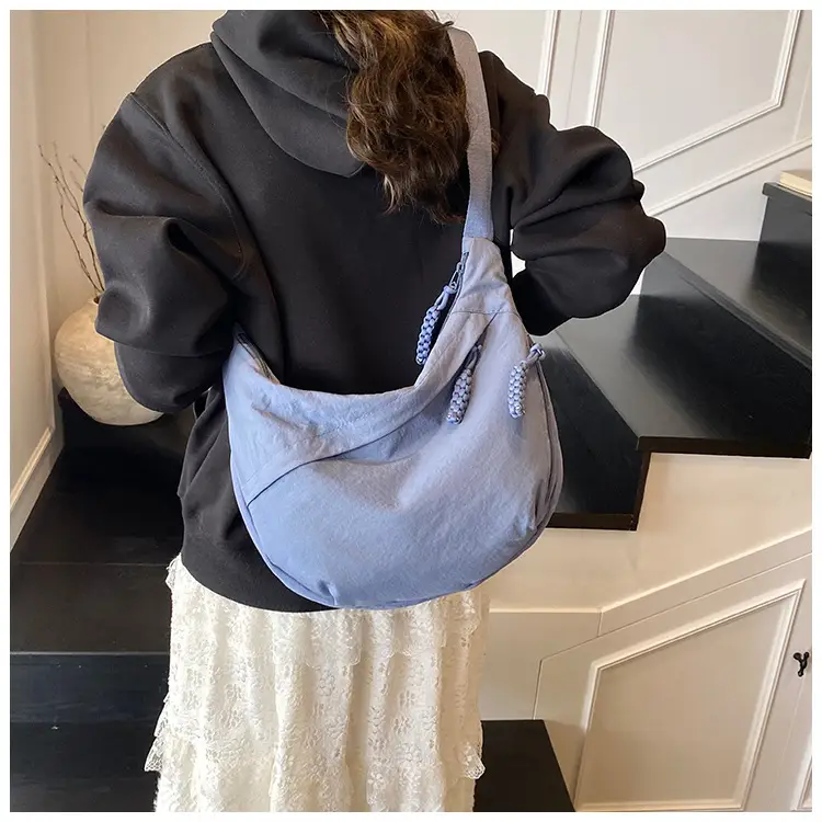 Nylon Crossbody Bag Large Capacity Japanese Style — feature 28