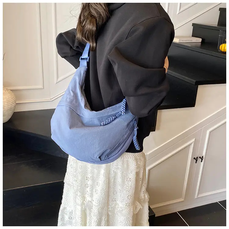 Nylon Crossbody Bag Large Capacity Japanese Style — feature 29