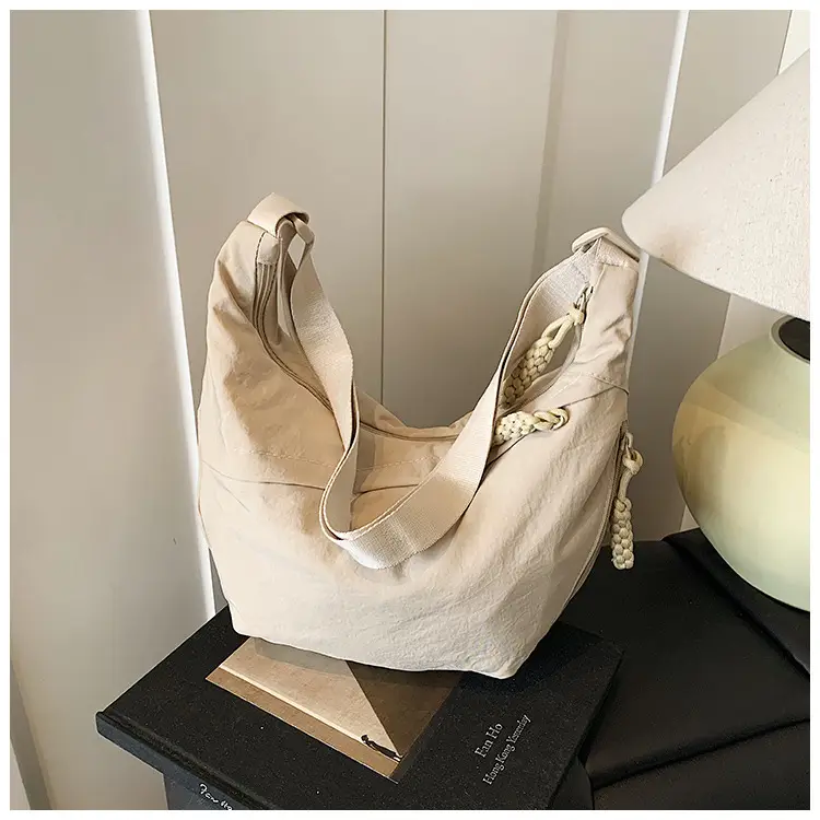 Nylon Crossbody Bag Large Capacity Japanese Style — feature 30