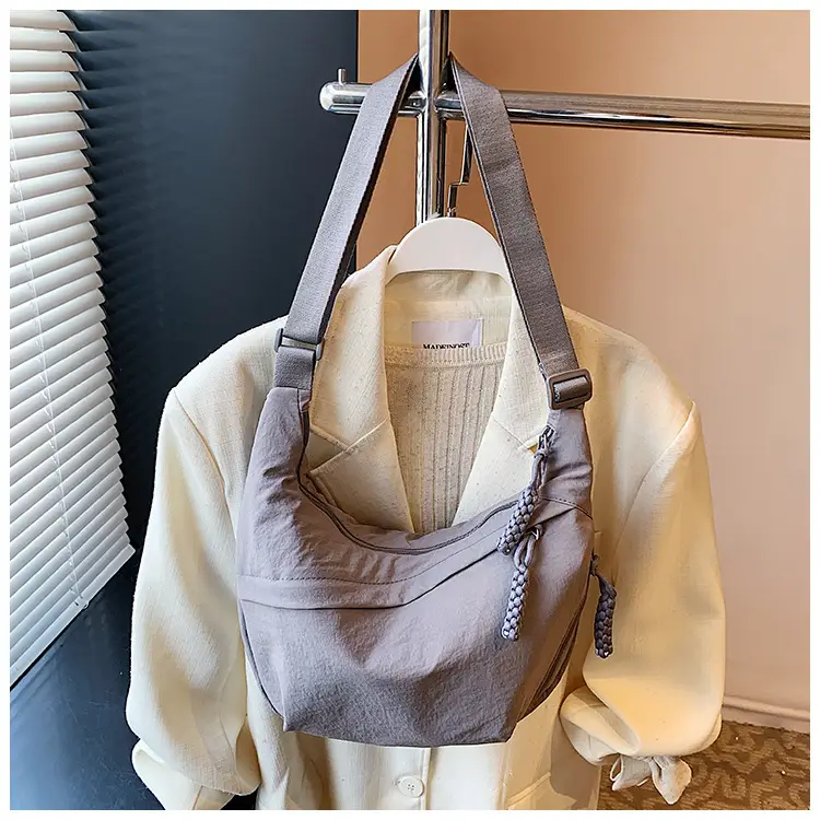 Nylon Crossbody Bag Large Capacity Japanese Style — feature 34