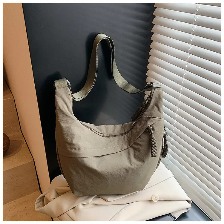 Nylon Crossbody Bag Large Capacity Japanese Style — feature 36