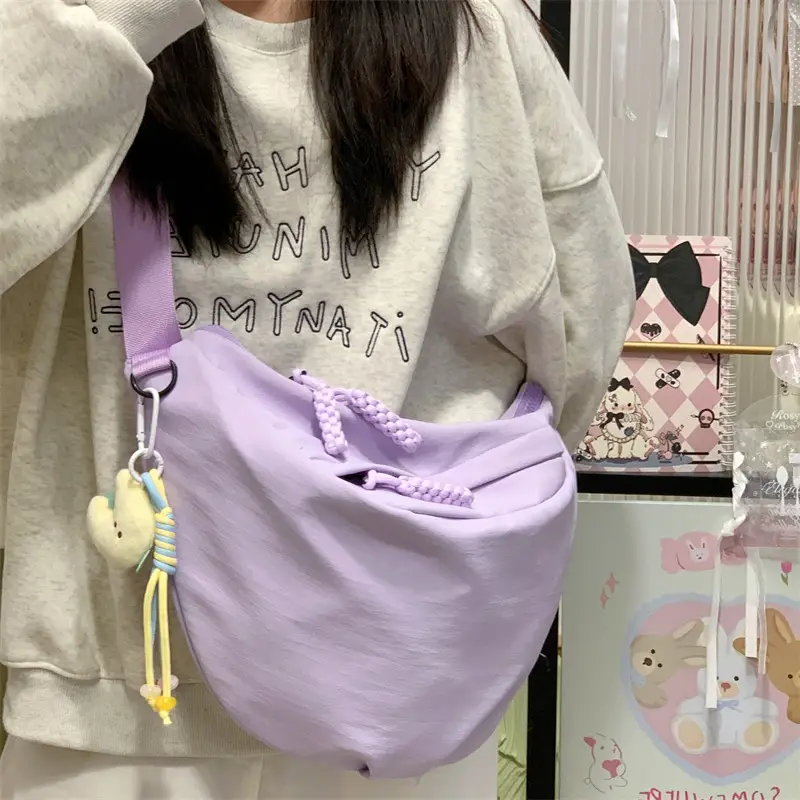 Women Crossbody Bag Cream White Large Capacity 2025 - Image 4