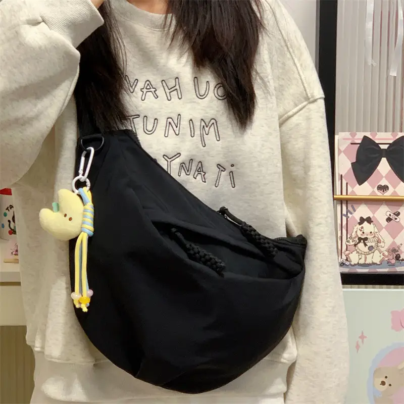Women Crossbody Bag Cream White Large Capacity 2025 - Image 5