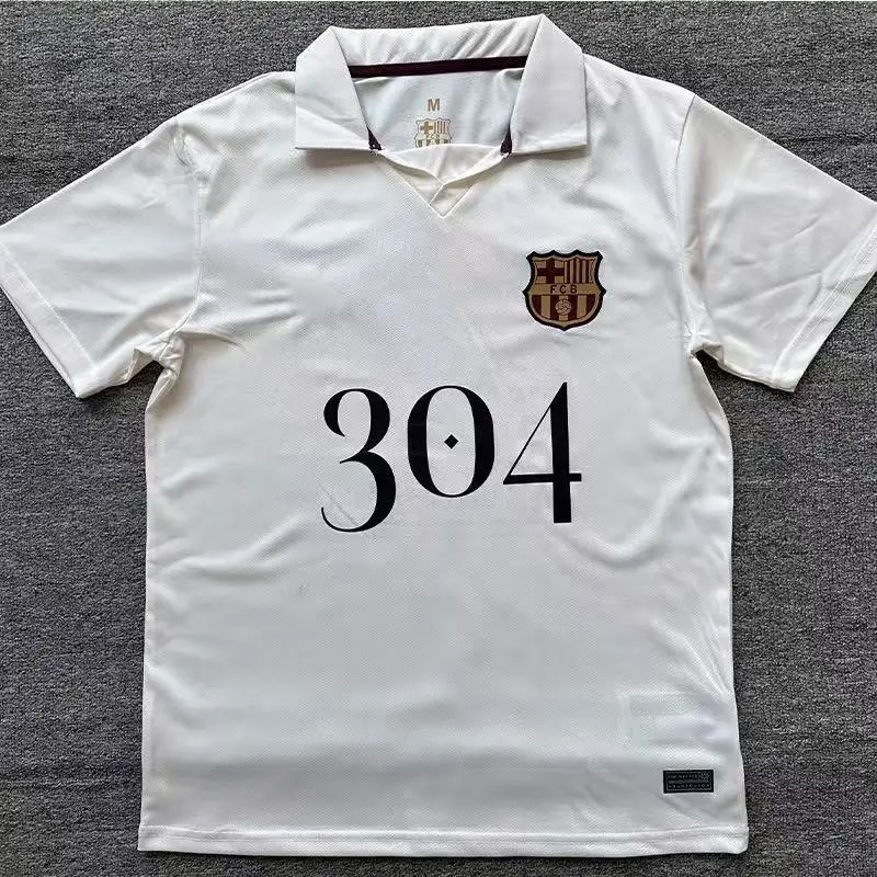25-26 Club Football Jersey Barcelona Jersey Sports T-Shirt 2425 Season Fan Version Barcelona La Liga