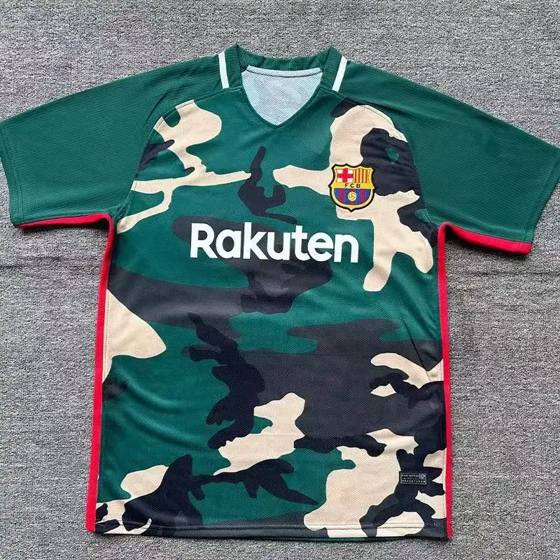 25-26 Club Football Jersey Barcelona Jersey Sports T-Shirt 2425 Season Fan Version Barcelona La Liga