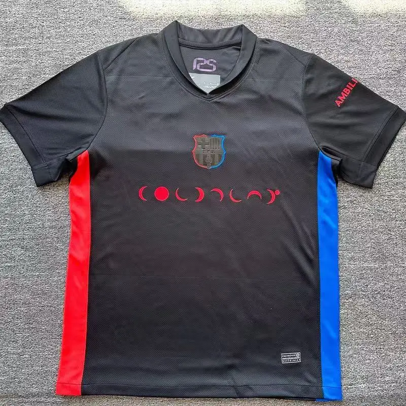 25-26 Club Football Jersey Barcelona Jersey Sports T-Shirt 2425 Season Fan Version Barcelona La Liga