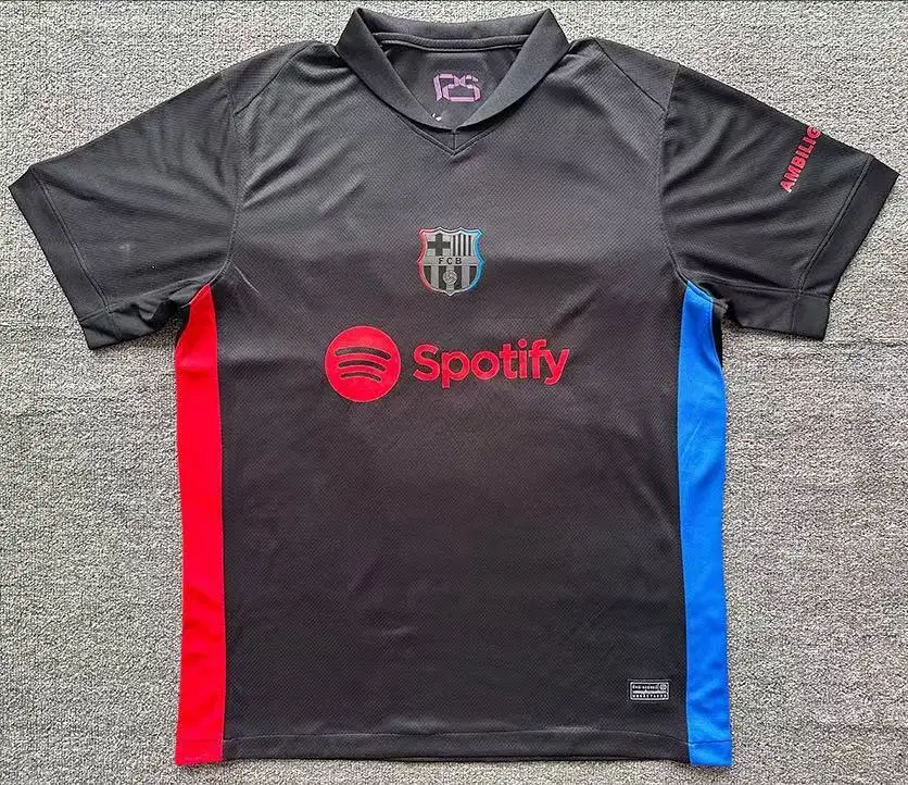25-26 Club Football Jersey Barcelona Jersey Sports T-Shirt 2425 Season Fan Version Barcelona La Liga