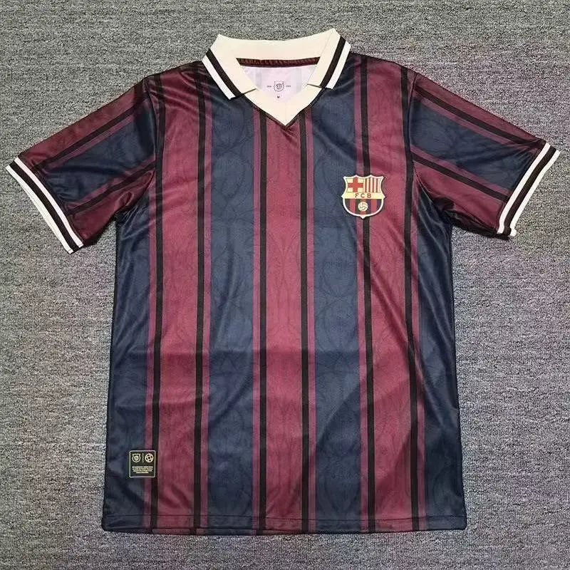 25-26 Club Football Jersey Barcelona Jersey Sports T-Shirt 2425 Season Fan Version Barcelona La Liga