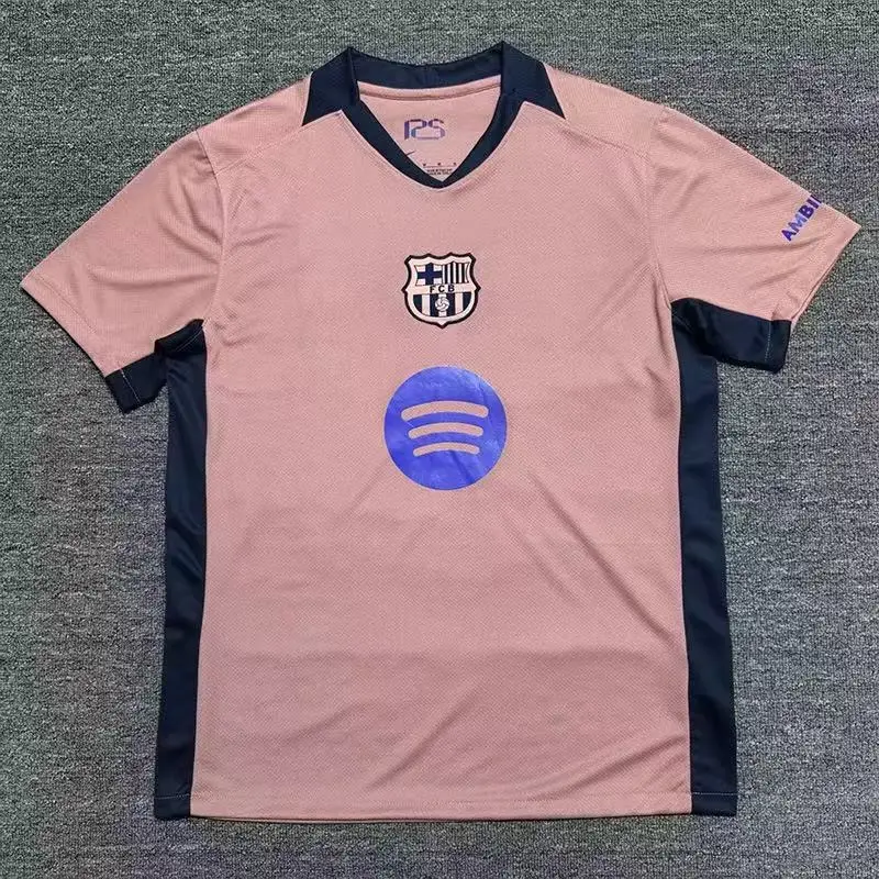 25-26 Club Football Jersey Barcelona Jersey Sports T-Shirt 2425 Season Fan Version Barcelona La Liga