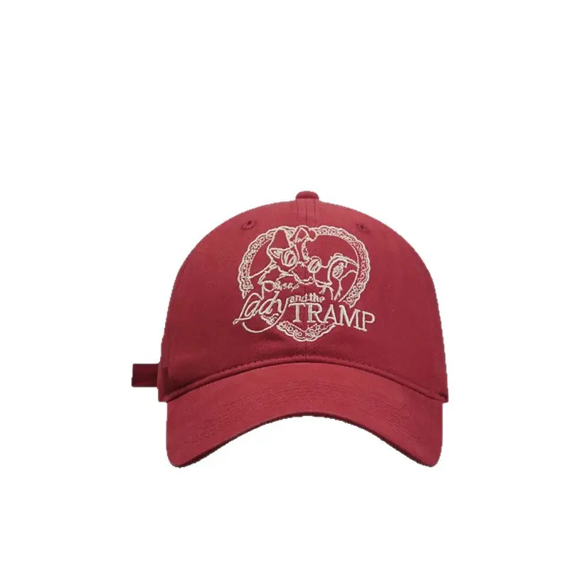 Women's Blue Baseball Cap with Embroidered Design