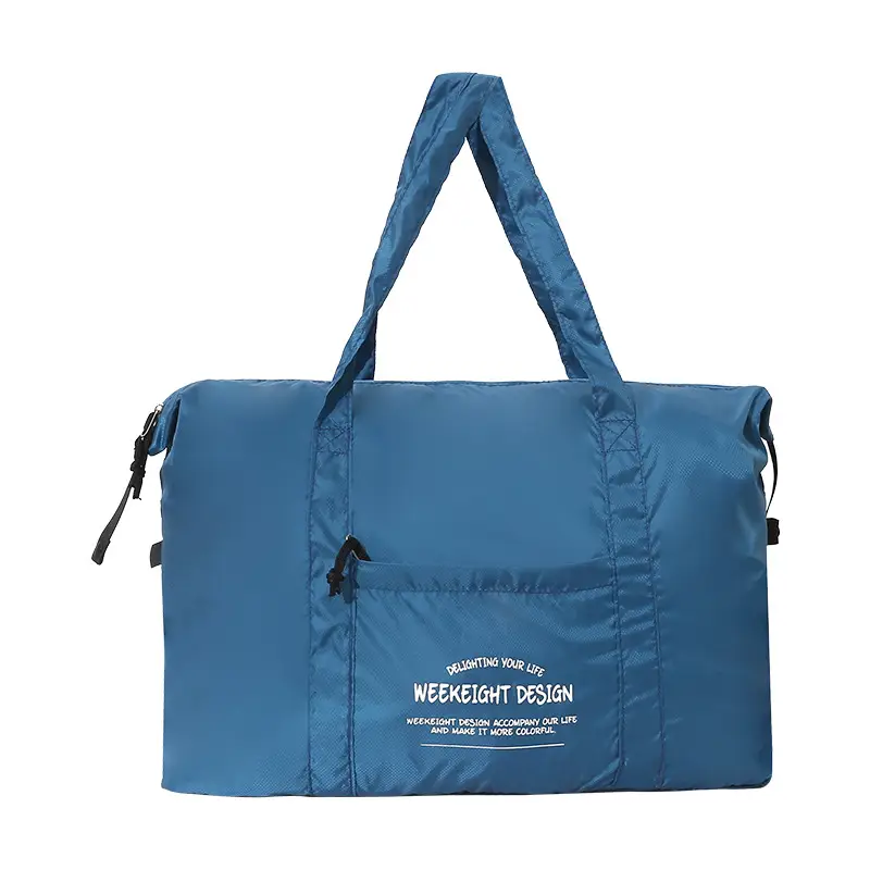 Foldable Lightweight Travel Bag Blue - Image 17