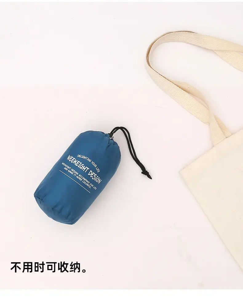 Foldable Lightweight Travel Bag Blue — feature 16