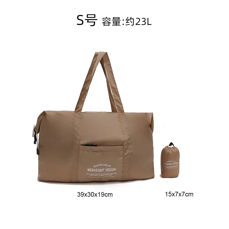 Foldable Lightweight Travel Bag Blue - Image 7