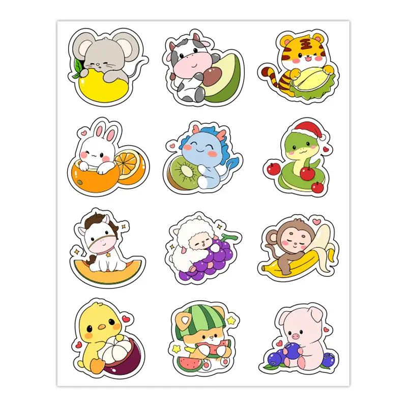 Cross-Border Wholesale Cartoon Vehicle Stickers, Children's Early Education Educational Stickers, Notebook Water Cup Reward Decoration Stickers