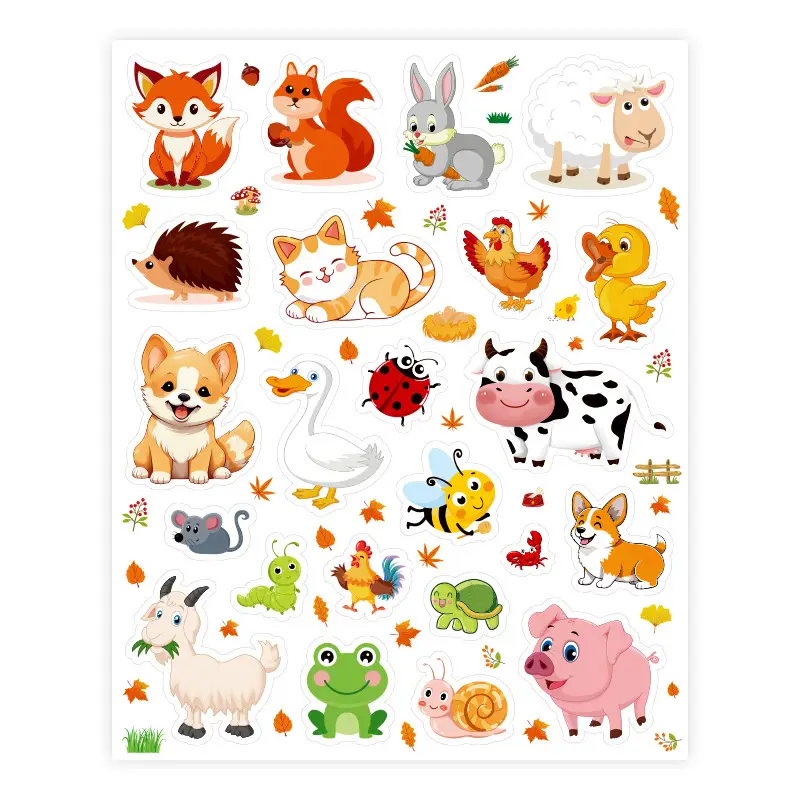 Cross-Border Wholesale Cartoon Vehicle Stickers, Children's Early Education Educational Stickers, Notebook Water Cup Reward Decoration Stickers