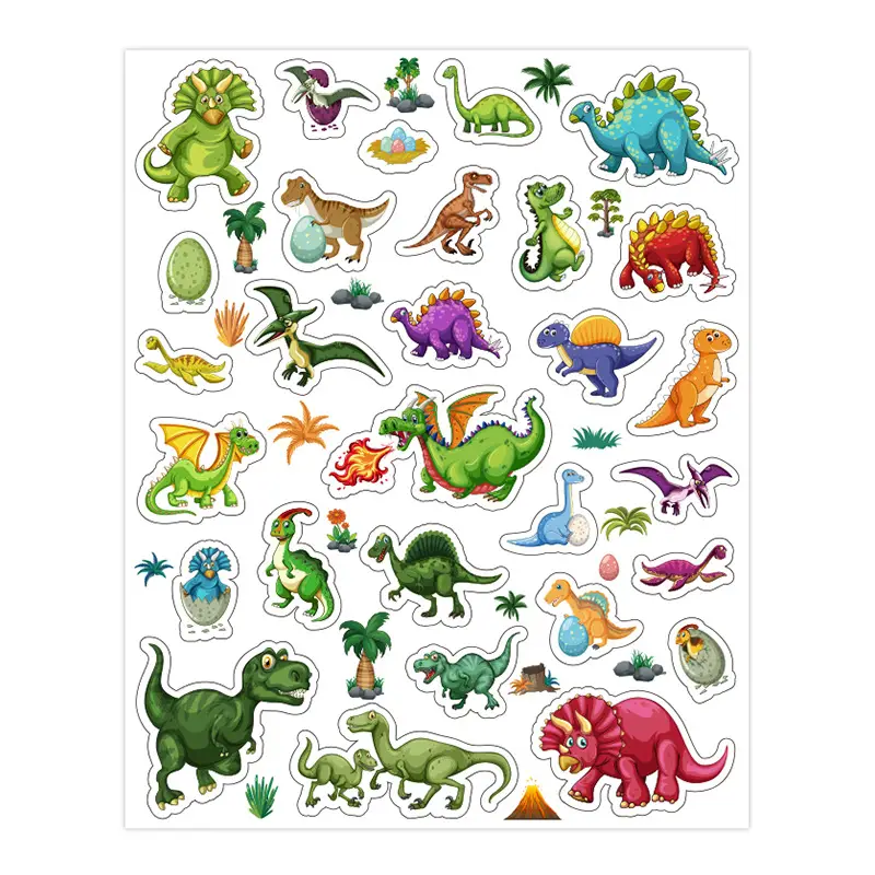 Cross-Border Wholesale Cartoon Vehicle Stickers, Children's Early Education Educational Stickers, Notebook Water Cup Reward Decoration Stickers