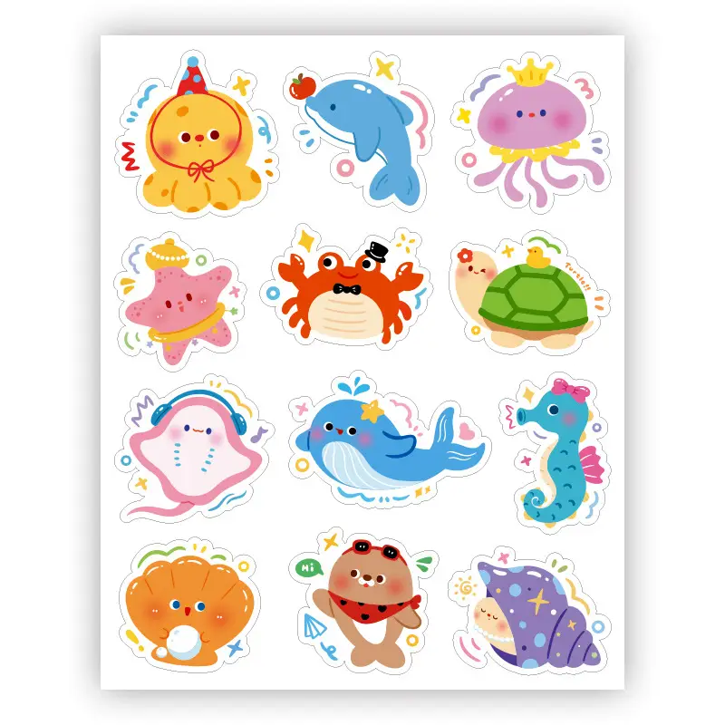 Cross-Border Wholesale Cartoon Vehicle Stickers, Children's Early Education Educational Stickers, Notebook Water Cup Reward Decoration Stickers
