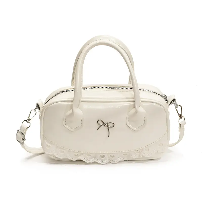 Black Lace Shoulder Crossbody Bag for Women 2026 - Image 9