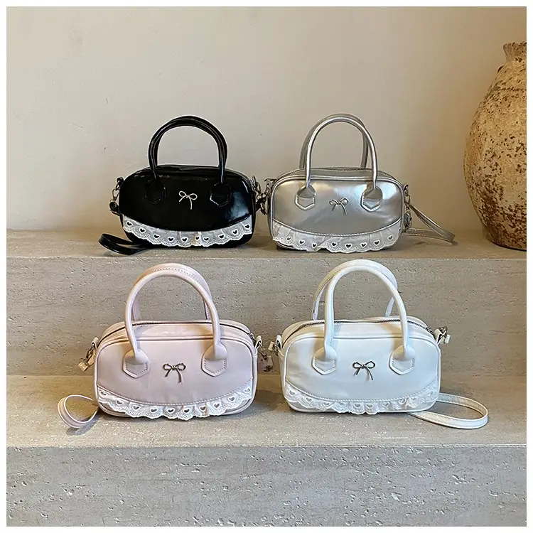 Black Lace Shoulder Crossbody Bag for Women 2026 — feature 1
