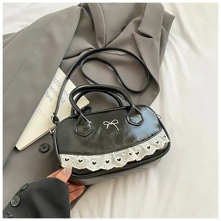 Black Lace Shoulder Crossbody Bag for Women 2026 — feature 22