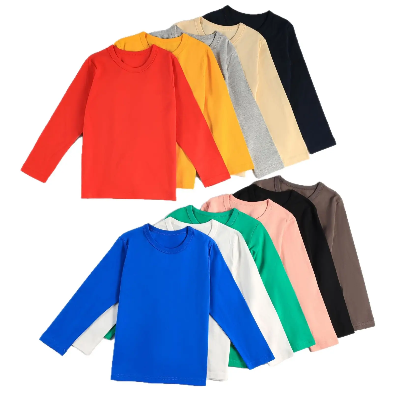 Men's Black Long Sleeve T-Shirt Pure Cotton Autumn 2025 - Image 14