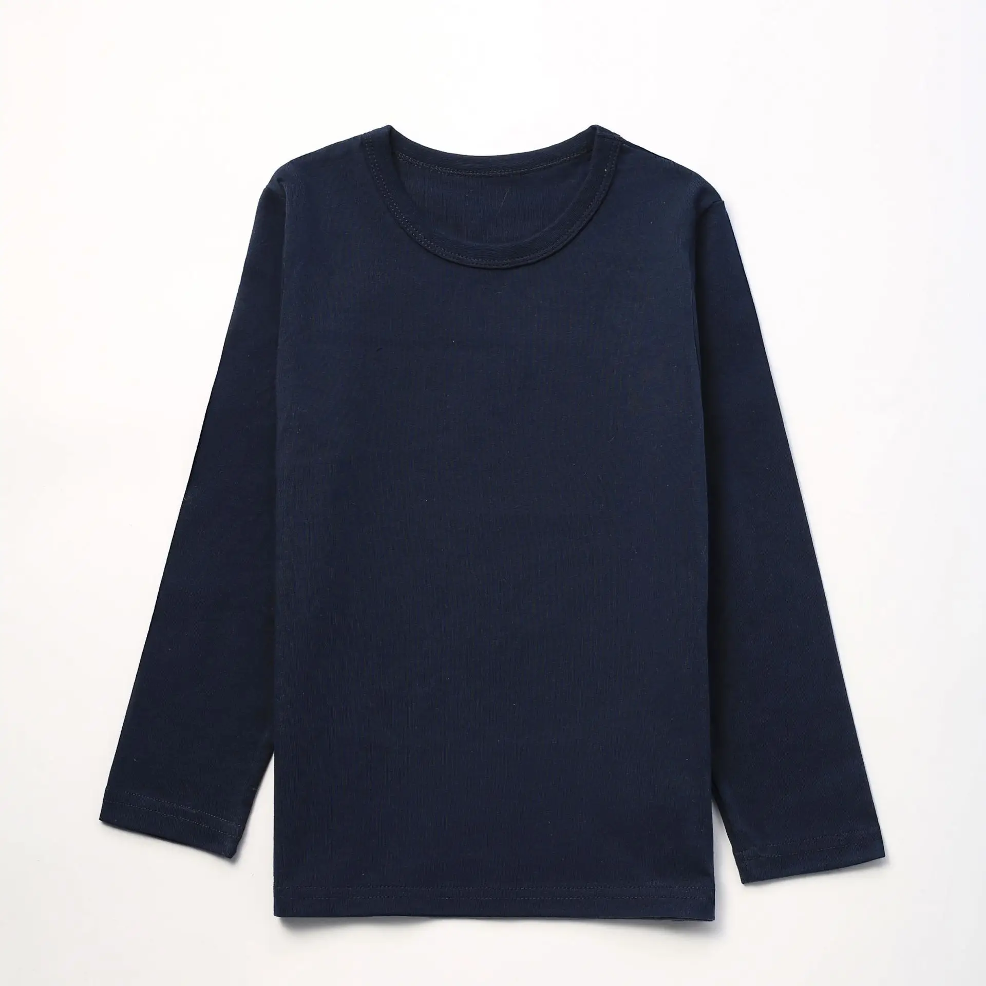 Men's Black Long Sleeve T-Shirt Pure Cotton Autumn 2025 - Image 5