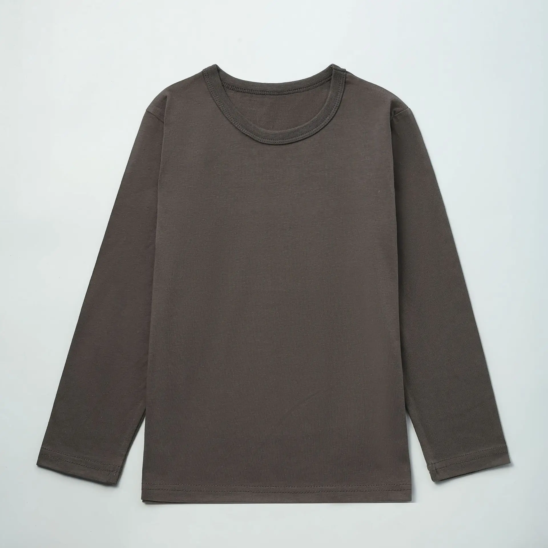 Men's Black Long Sleeve T-Shirt Pure Cotton Autumn 2025 - Image 6