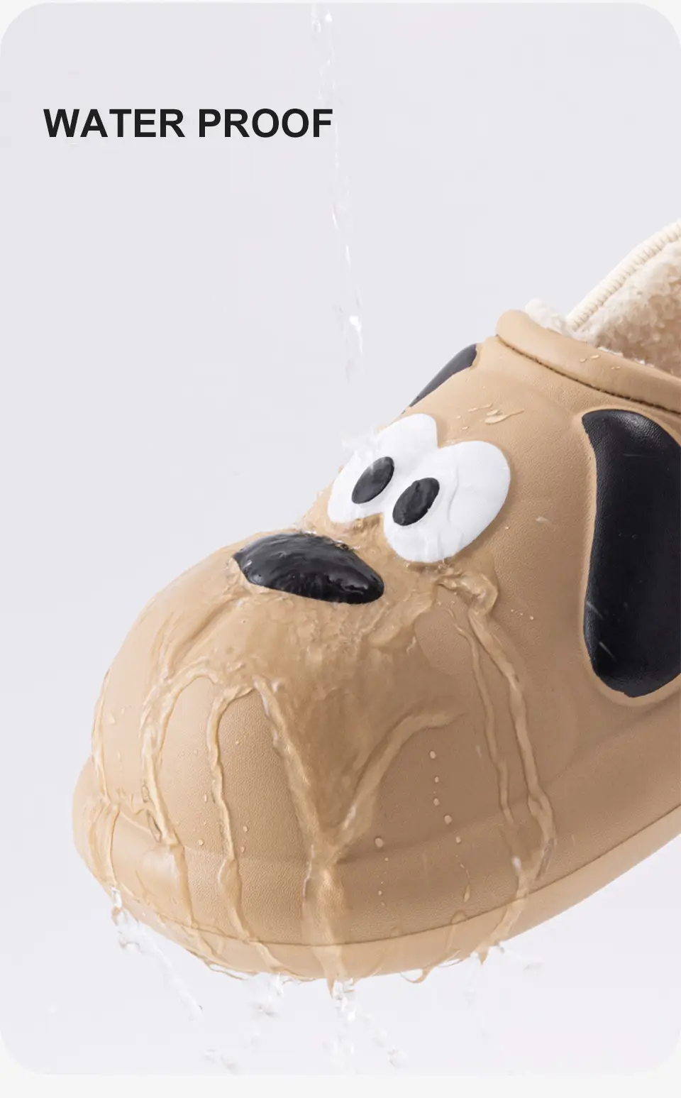 Cute Cartoon Cotton Slippers for Couples Who Feel Like They Are Stepping on Shit, Women's Winter Home and Outdoor Wear Fleece-Lined Warm Indoor Non-Slip Cotton Slippers — feature 6