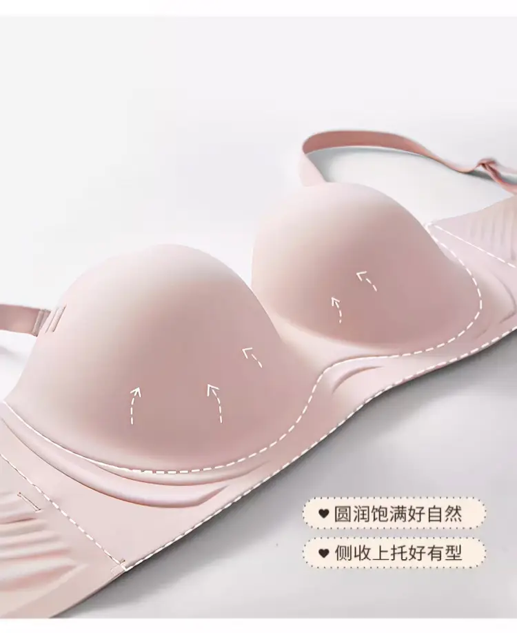 Strapless Bra for Women with Large Breasts and Slightly Fat mm Summer Non-Slip Large Size Tube Top Thin Invisible Bra Beautiful Back to Prevent Exposure — feature 22