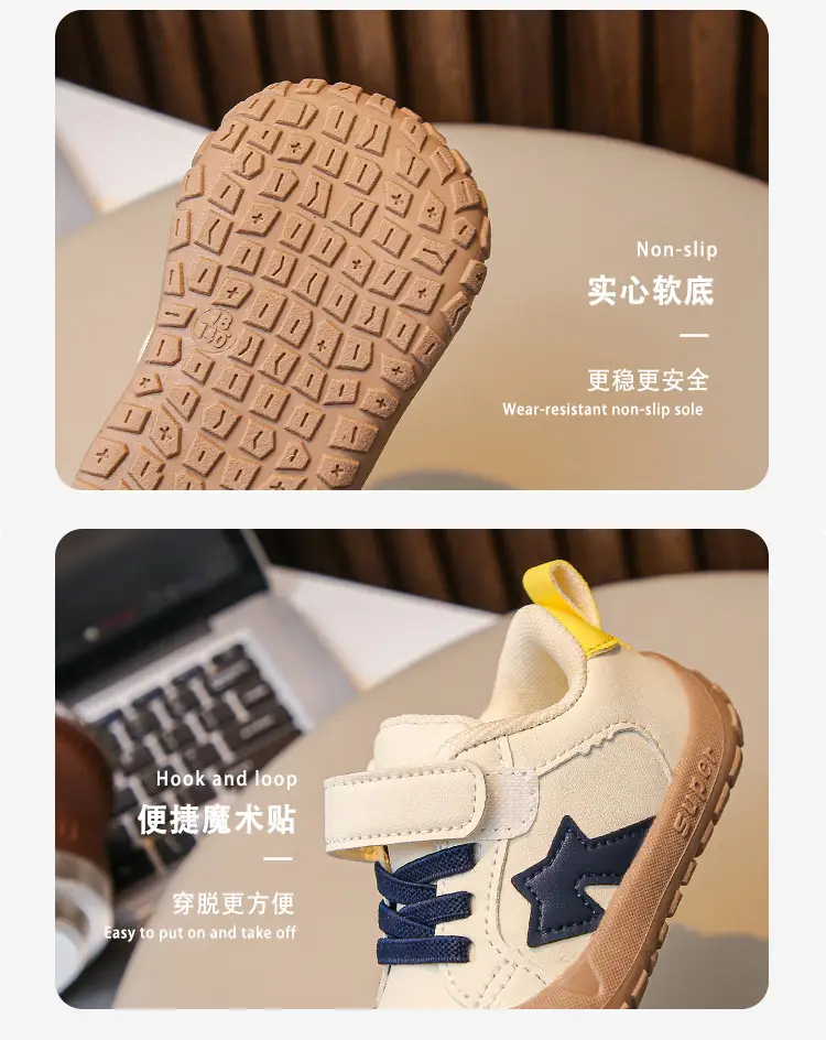 Baby Shoes Soft Sole Breathable for Girls Boys 0-3Yr — feature 7