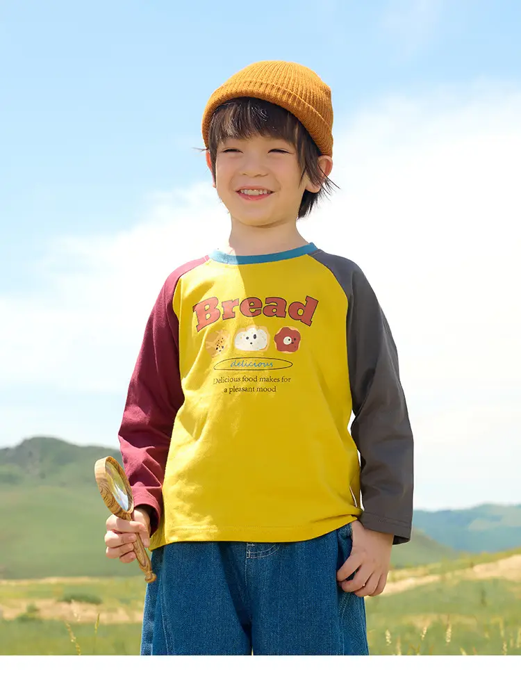 Cotton Long Sleeve T-Shirt for Boys Girls Spring Autumn — feature 22