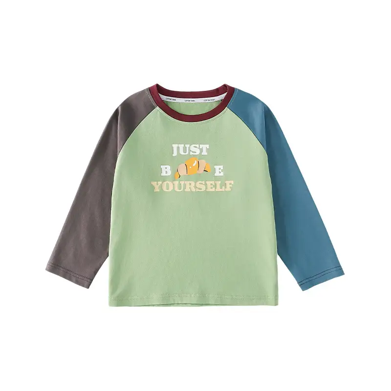 Cotton Long Sleeve T-Shirt for Boys Girls Spring Autumn - Image 2