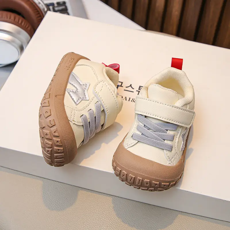 2025 New Sports Shoes Breathable White Shoes for Women 3 Baby Toddler Shoes Spring and Autum 1-2 One Year Old Soft Bottom Baby — feature 17