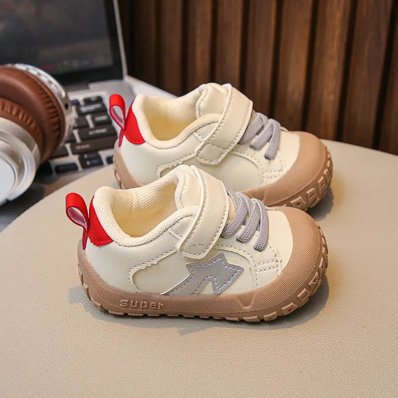 2025 New Sports Shoes Breathable White Shoes for Women 3 Baby Toddler Shoes Spring and Autum 1-2 One Year Old Soft Bottom Baby — feature 18