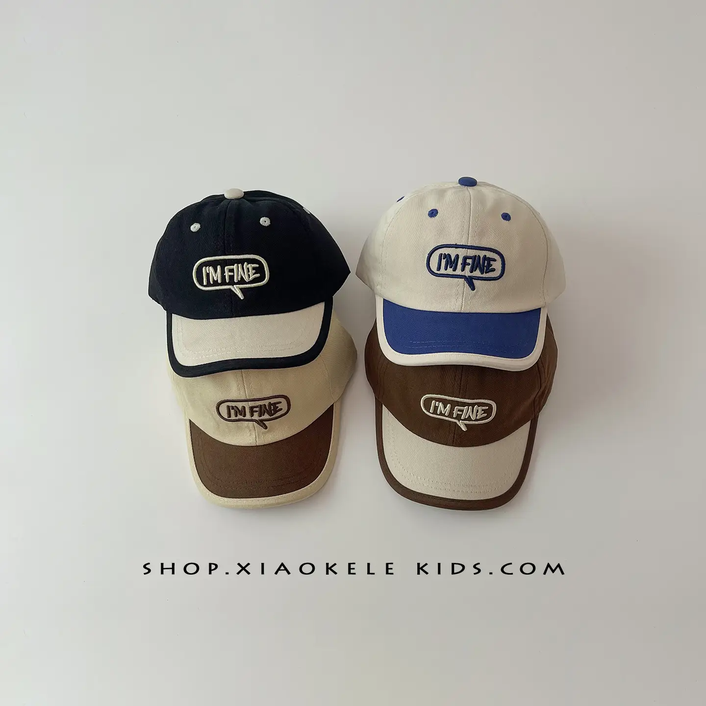 Children's Brown Baseball Cap with "INFINIT" Logo - Image 8