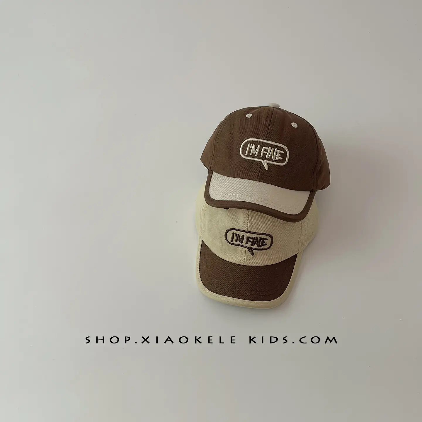 Children's Brown Baseball Cap with "INFINIT" Logo - Image 10