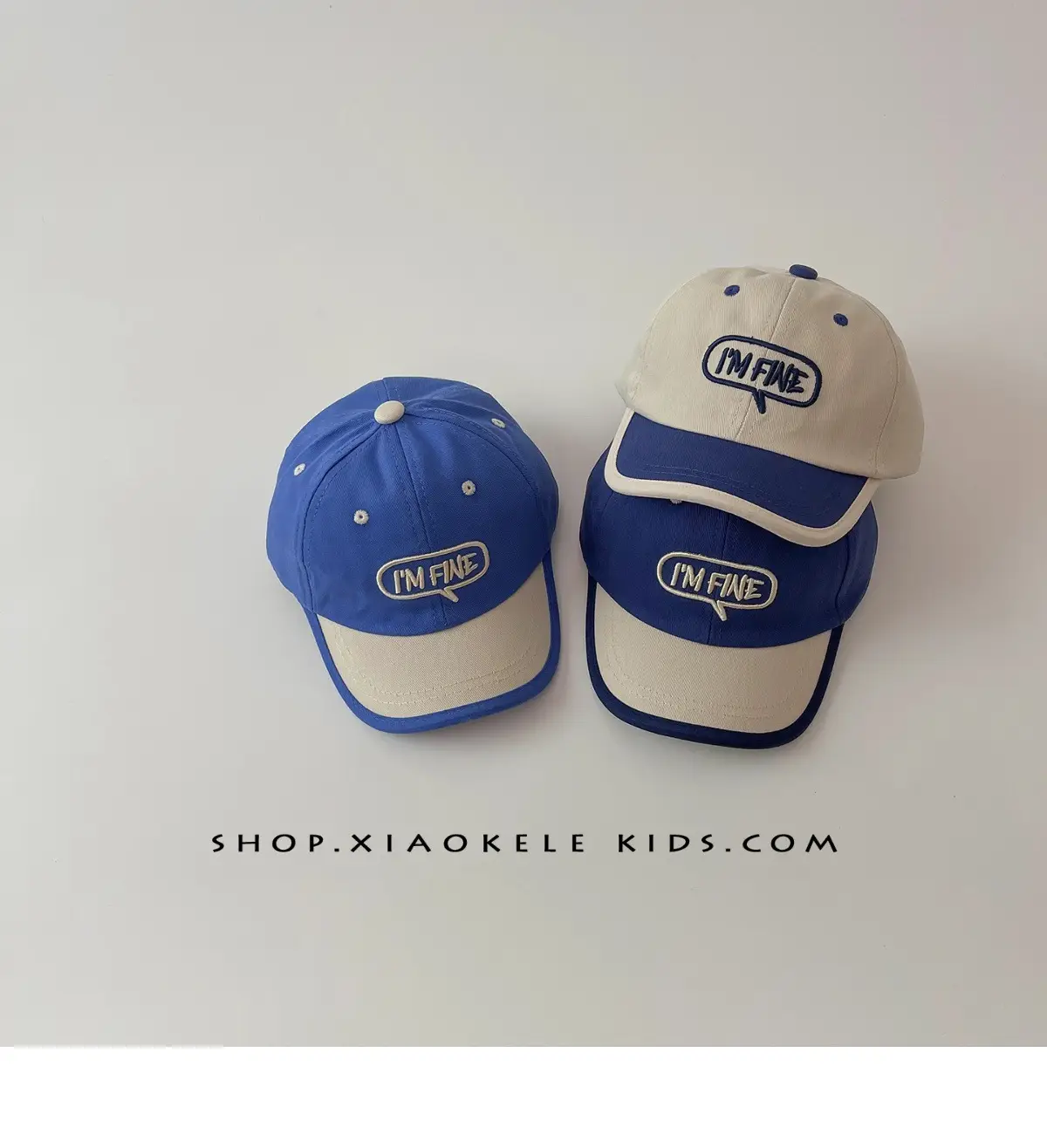 Children's Brown Baseball Cap with "INFINIT" Logo — feature 8